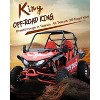 24x8-12 All-Terrain Tires Set of 2, Mud Sand Off - Road Tire 25x10-12 ATV Tires, 12 Rim ATV/UTV Tires, 4/6PR All Mud Trail Tires, Tubeless, 2 Pack - 2 of 4