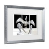 Trademark Fine Art - Huib Limberg say what a reach Matted Framed Art - 3 of 4