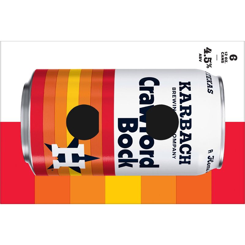 Karbach Crawford Bock Beer - 6pk/12 fl oz Cans, 6 of 12