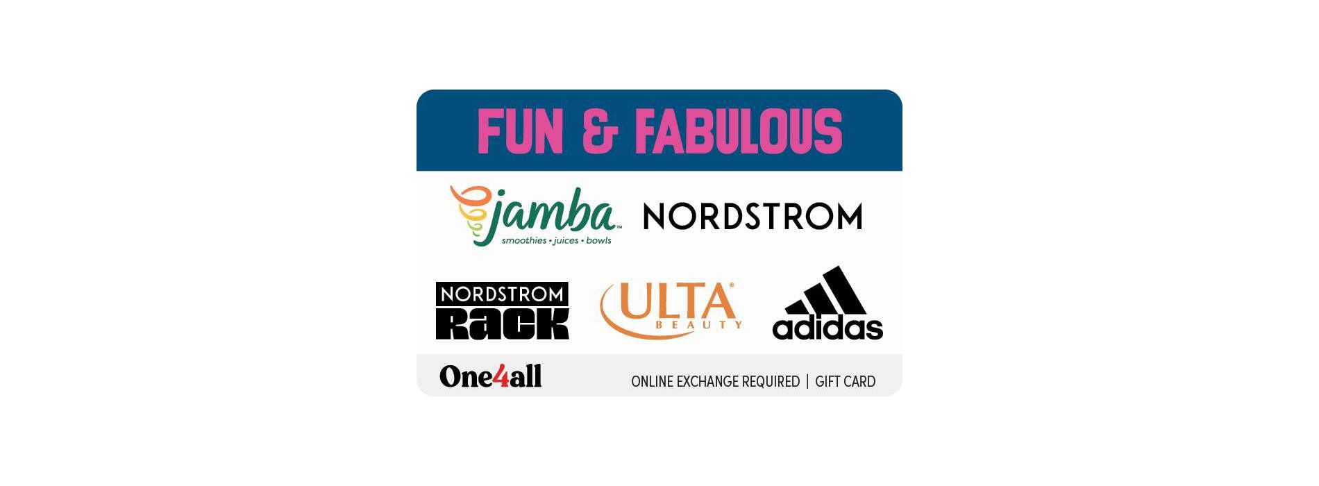 Fun & Fabulous Gift Card (Email Delivery)