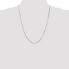 Black Bow Jewelry 1mm, 14k Yellow Gold, Octagonal Snake Chain Necklace - 2 of 4