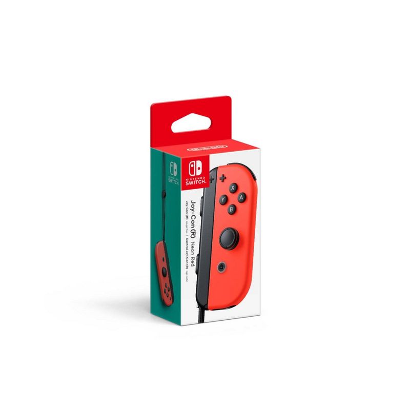 Nintendo Switch Joy-Con (R) Controller - Neon Red, 1 of 4
