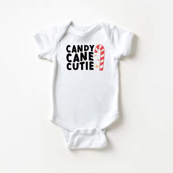 The Juniper Shop Candy Cane Cutie Baby Bodysuit