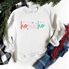 Simply Sage Market Women's Graphic Sweatshirt Ho Ho Ho Colorful - 3 of 4