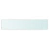 vidaXL Shelves 2 pcs Panel Glass Clear 35.4"x7.9" - 3 of 3