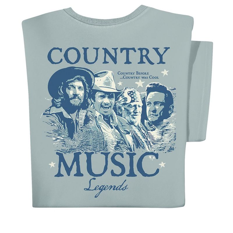 Collections Etc Country Music Legends Short Sleeve Graphic Tee, 4 of 6