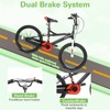 Kids Bike, 20 Inch Children Bicycle for Boys Girls Ages 6-12 Years Old, Rider Height 48-62 Inch, Coaster Brake, Black - 3 of 4