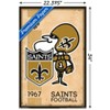 Trends International NFL New Orleans Saints - Retro Logo 14 Unframed Wall Poster Prints - 3 of 4