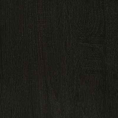 Dacre Round Black Wood and Metal Coffee Table with Shelf