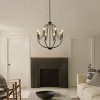 ALOADECOR 26'' 8-Light Modern Classic Candelabra Chandelier Farmhouse Candle Pendant Light For Living Room Dining Room - 4 of 4