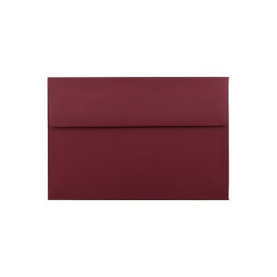 JAM PAPER A9 Umschläge Rot Recycelt – 14,6 X 22,2 Cm, 100 Stück, Für Einladungen & Karten