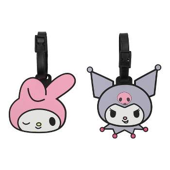 My Melody & Kuromi Luggage Tag 2-Pack - Adorable Travel Companions!