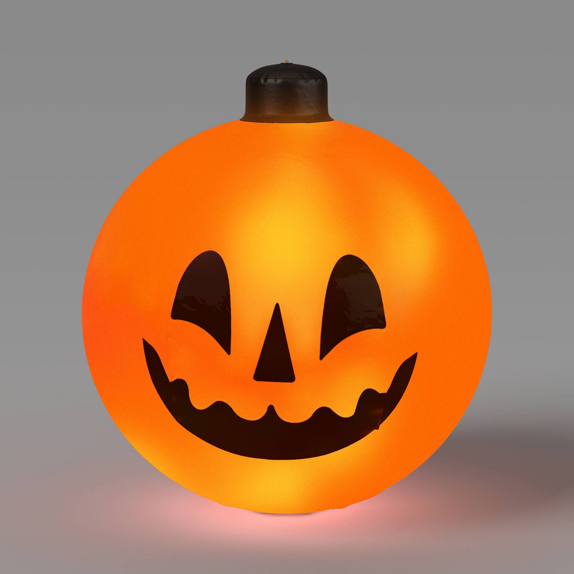 34" Oversized Pumpkins Halloween Decorative Prop Orange - Hyde and EEK! Boutique™