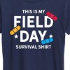 Women's - Instant Message - Field Day Survival Shirt Short Sleeve Graphic T-Shirt - 2 of 4