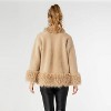 Women's Marley Shaggy Fur Trim Cardigan - COCO + CARMEN - 2 of 3