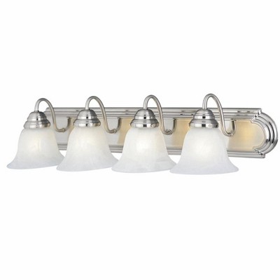 Maxim Lighting Essentials - 801x 4 - Light Vanity in  Satin Nickel