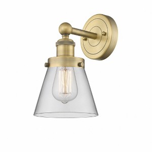 Cone - 1 Light Wall Sconce In Industrial Style-10 Inches Tall and 6.5 Inches Wide - 1 of 1
