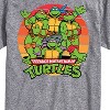 Men's - Teenage Mutant Ninja Turtles - Retro Sunset Circle Short Sleeve Graphic T-Shirt - image 2 of 4