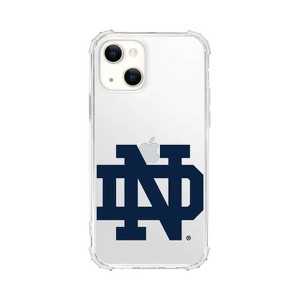 NCAA Notre Dame Fighting Irish Clear Tough Edge Phone Case - iPhone 13 - 1 of 3