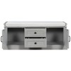 Ridstar 42.5 in. W Gray Decorative Storage Cabinets with 2 Drawers and 2 Cabinets - 2 of 4