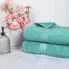 Luxury Cotton Heavyweight Ultra-Plush Bath Sheet Set of 2 by Blue Nile Mills - 2 of 4