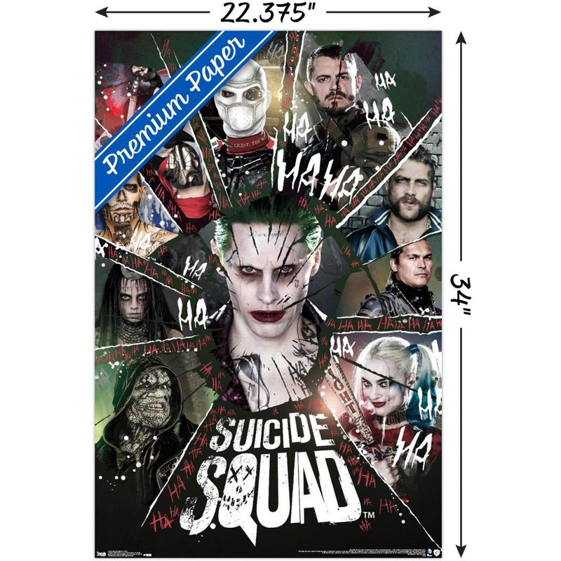 Trends International DC Comics Movie - Suicide Squad - Circle Unframed Wall Poster Prints, 3 of 6