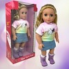 18 Inch Dolls with Soft Hair and Accessories – Soft Body 18 inch Doll with Poseable Vinyl Arms & Legs, Dress Outfit – Cute 18" Doll Set for Girls - 4 of 4