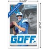 Trends International NFL Detroit Lions - Jared Goff 24 Framed Wall Poster Prints - 3 of 4