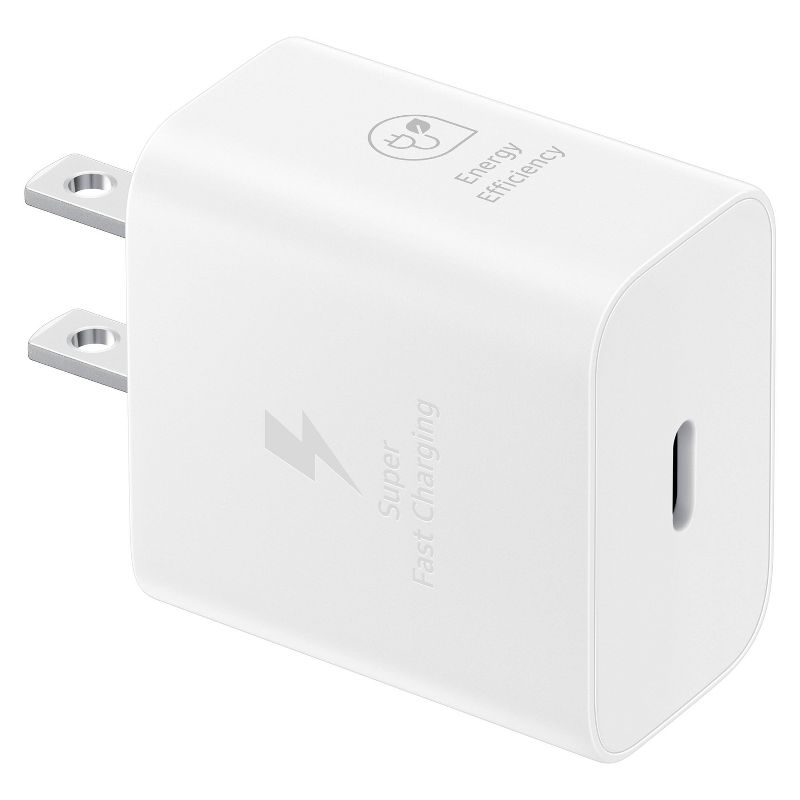 Samsung 25W Super Fast USB-C Wall Charger - White, 5 of 6