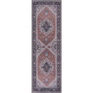 Tucson Vintage Persian TSN128 Power Loomed Machine Washable Skid-Resistant Indoor Rugs - Safavieh - 1 of 4