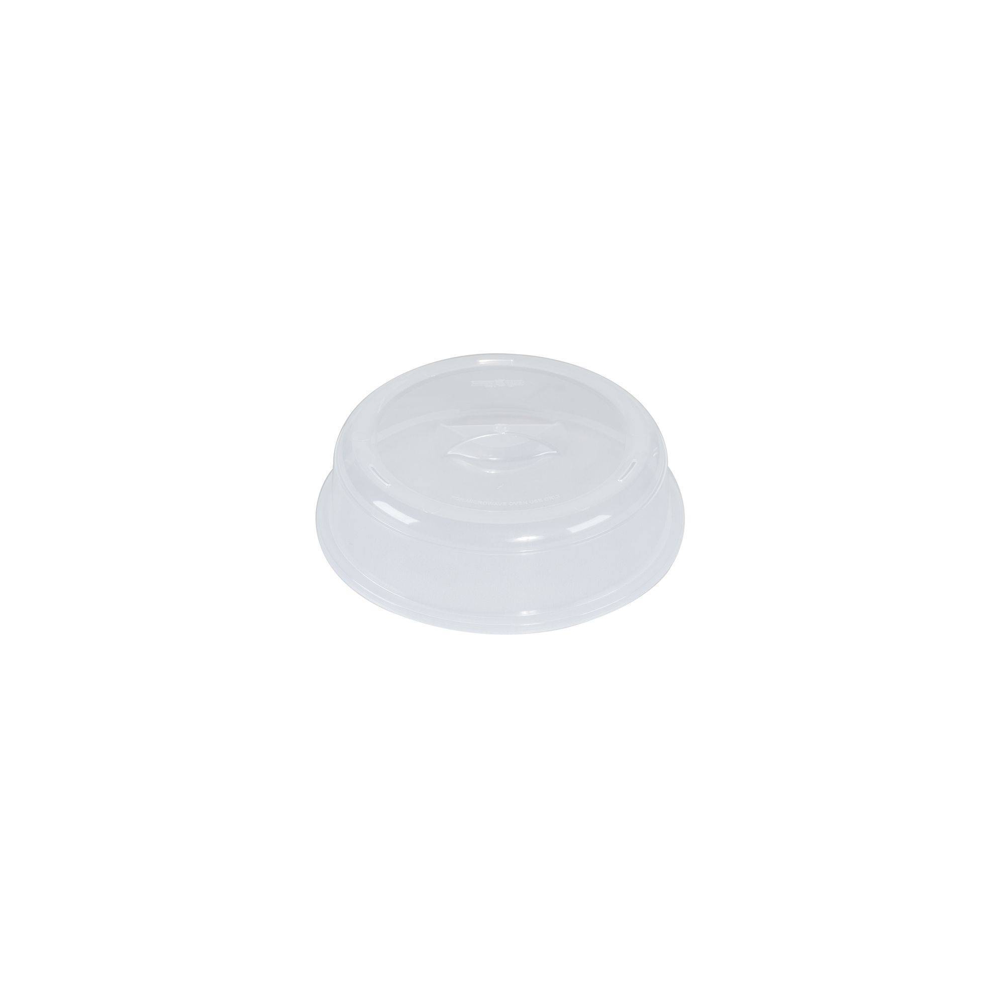 Nordic Ware Plate Cover: Clear Microwave Oven Lid, Dishwasher-Safe, 10.5" Diameter, Polypropylene, 5-Year Warranty
