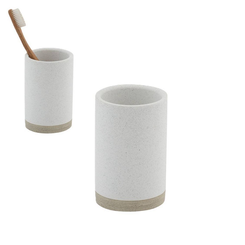 Photos - Other Bathroom Accessories Moda at Home Hudson Resin Bathroom Tumbler