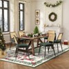 Christmas Area Rug Washable Xmas Holiday Indoor Rug with Non-Slip Backing - 4 of 4