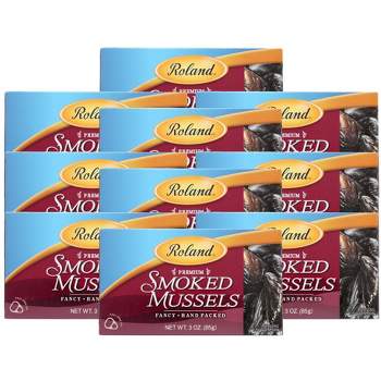 Roland Premium Smoked Mussels - Case of 10/3 oz
