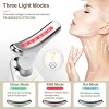 Face and Neck Massager 3 Colors EMS Beauty Device Lifting Tighten Facial Massagers Wrinkle Remover Reduce Double Chin Devices for Woman - 3 of 4