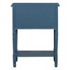 Ridstar 31.4 in. H Blue Console Tables with Three Storage Drawers & Bottom Shelf - 3 of 4