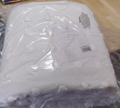 White Pom Pom Comforter Set - Levtex Home : Target