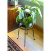 Achla Designs 2pc Argyle Iron Outdoor Planter Stands Black 13"x14"x13" - 3 of 3