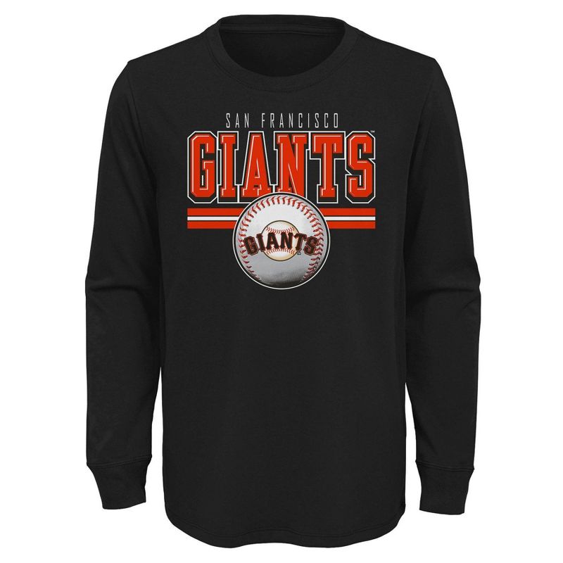 MLB San Francisco Giants Boys&#39; Long Sleeve T-Shirt, 1 of 2