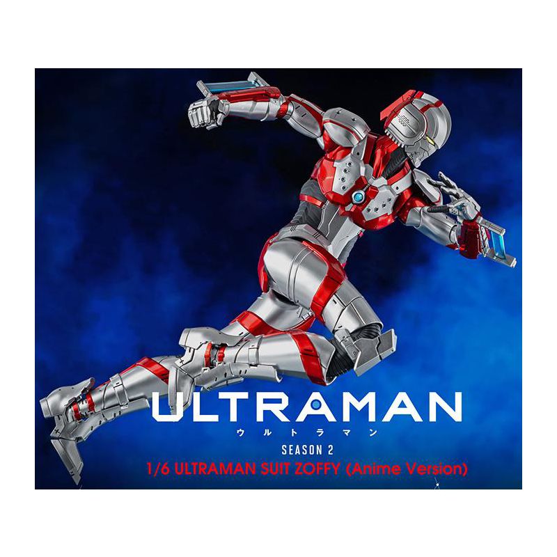 Ultraman Suit Zoffy Anime Version 1/6 Scale FigZero | Ultraman | Threezero Action figures, 3 of 6