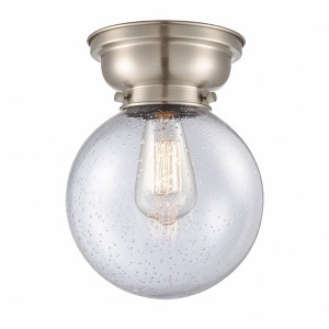 Beacon - 1 Light Flush Mount In Industrial Style-9.15 Inches Tall and 8 Inches Wide - 1 of 1