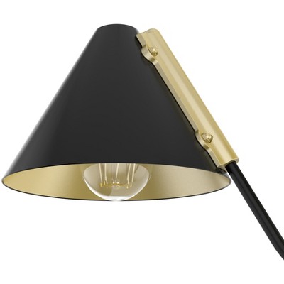 Matte Black and Gold 4-Light Grove Isle Chandelier