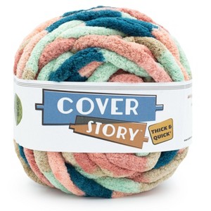 Lion Brand Cover Story Thick & Quick Yarn - 1 of 2