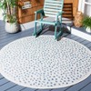 Courtyard CY8104 Power Loomed Indoor/Outdoor Area Rug  - Safavieh - 2 of 3