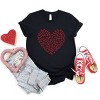 Simply Sage Market Valentine Leopard Heart Short Sleeve Tee - 3 of 4