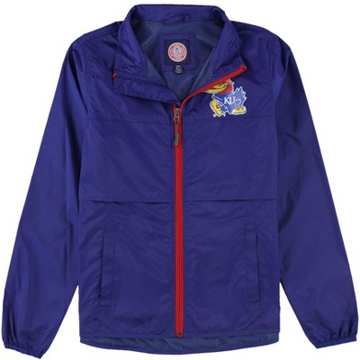 G-III Sports Womens Kansas Jayhawks Jacket, Blue, Small