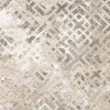 HomeRoots 7' X 10' Sand And Light Blue Geometric Area Rug - 4 of 4