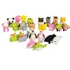 Build, Erase & Explore! Jungle, Sea & Farm Life 3D Mini Eraser Assortment (24 Pack) - 4 of 4