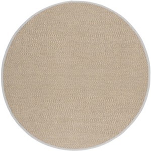 Napa Faux Sisal Herringbone Weave NFS101 UV Resistant, Stain Resistant, Soft Surface, Non-Shedding Indoor/Outdoor Rugs - Safavieh - 1 of 4