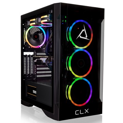 CLX SET Gaming PC TGMSETRTH2A01BM - AMD Ryzen 9 7900X 4.7GHz 12-Core, 32GB DDR5, GeForce RTX 4090 24GB, 1TB NVMe M.2 SSD, 4TB HDD, WiFi, Win 11